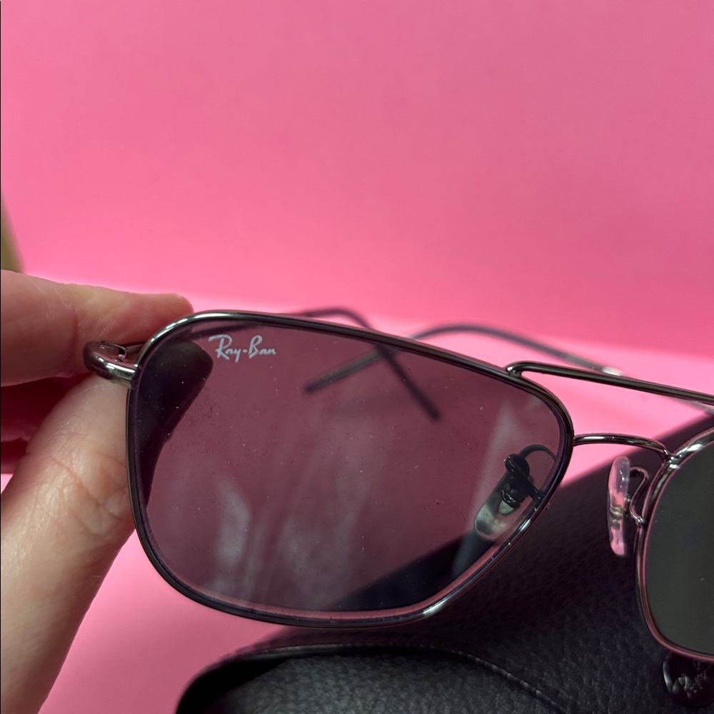 Ray-Ban Silver Frame Sunglasses - Picture 2 of 3